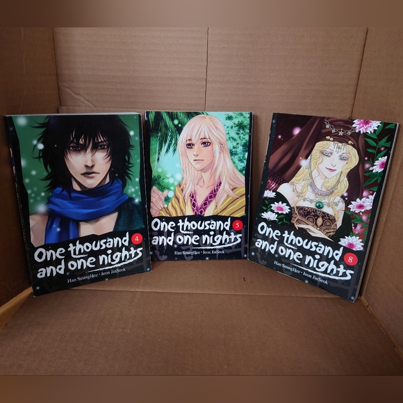 Manhwa: One thousand and one nights vol 1-5 and 8 - Picture 5 of 6